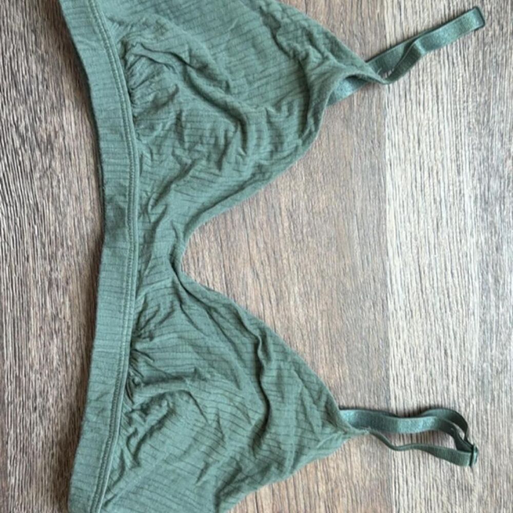 Aerie Women's Green Bikini-and-tankini-tops